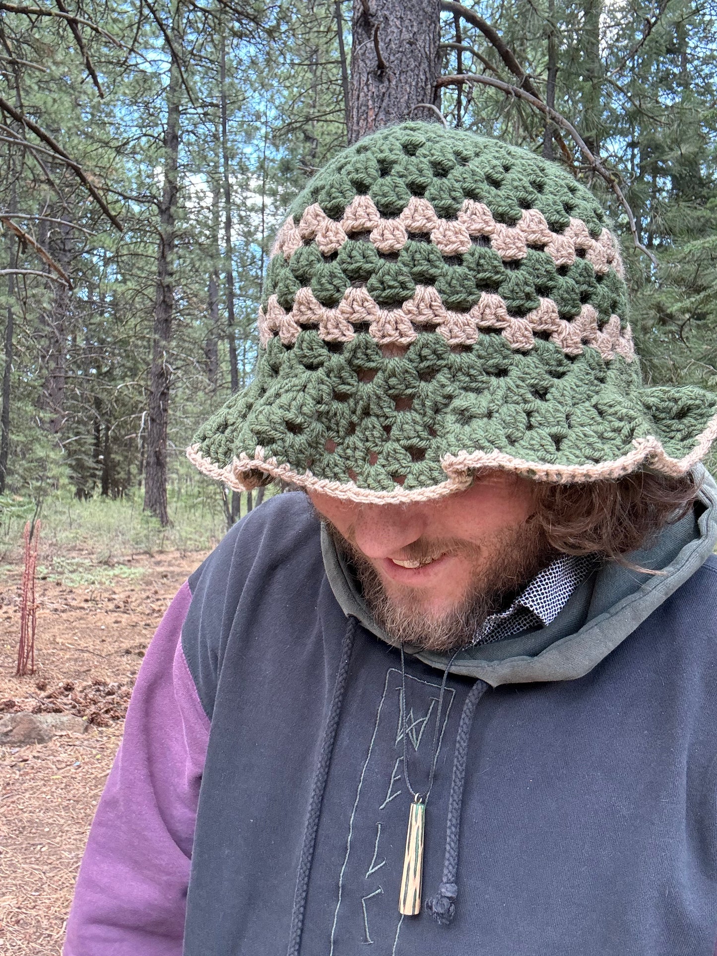 Handmade Crochet Bucket Hat