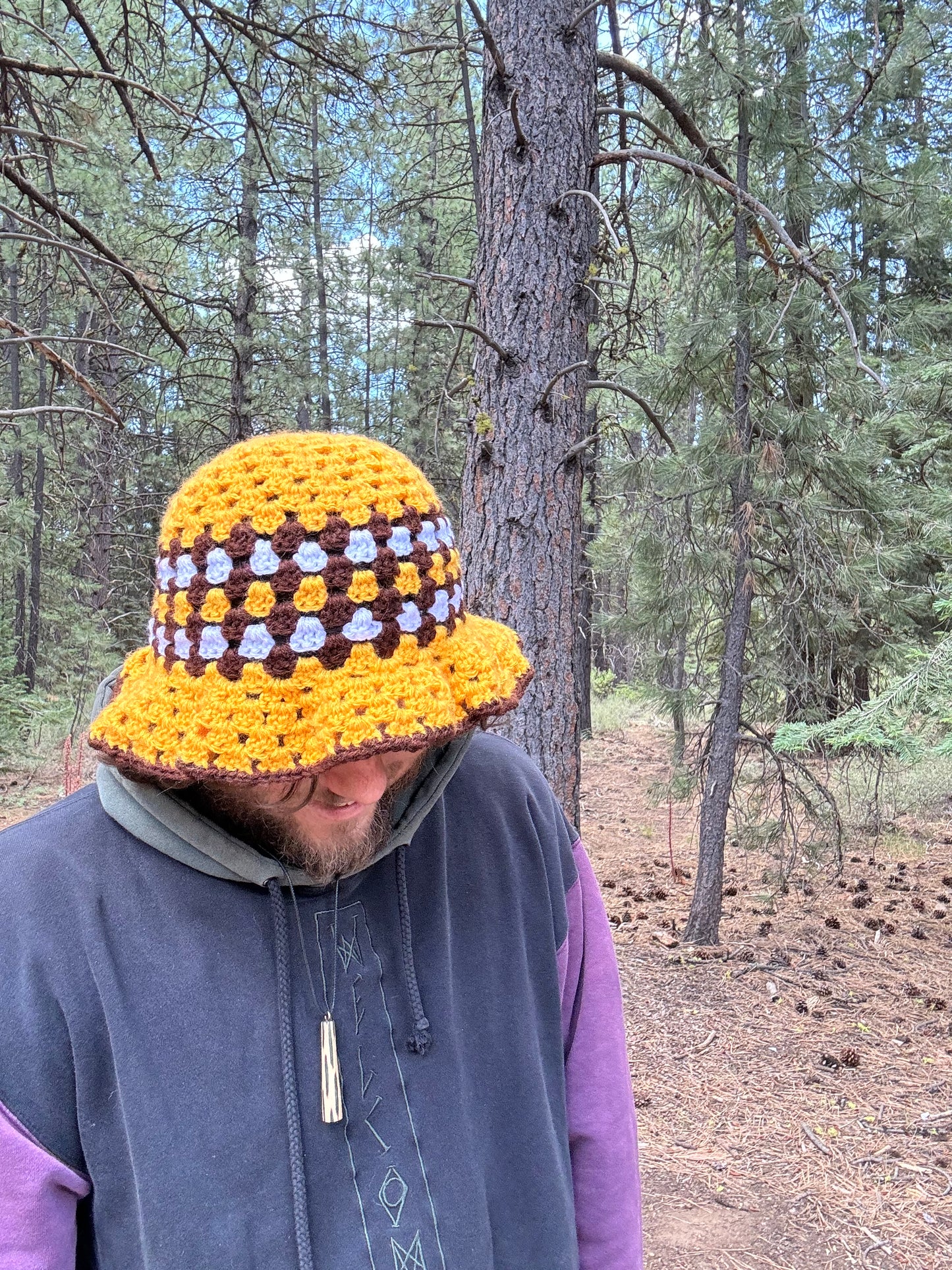 Handmade Crochet Bucket Hat