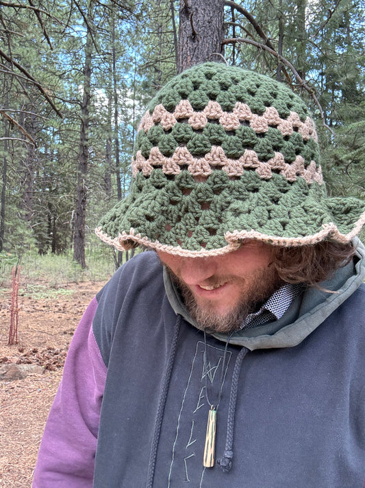 Handmade Crochet Bucket Hat