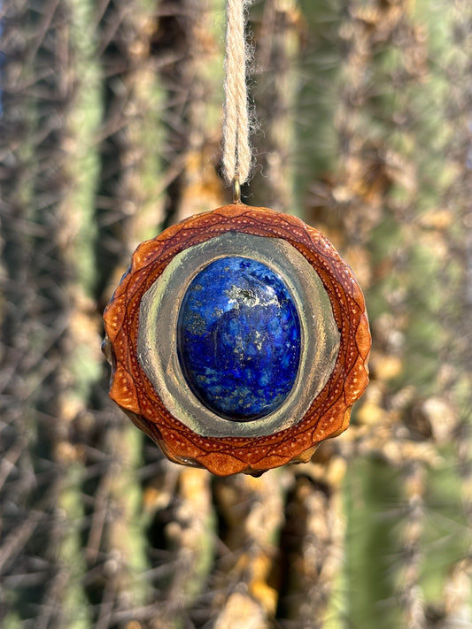 Pinecone Pendant ~ Sodalite